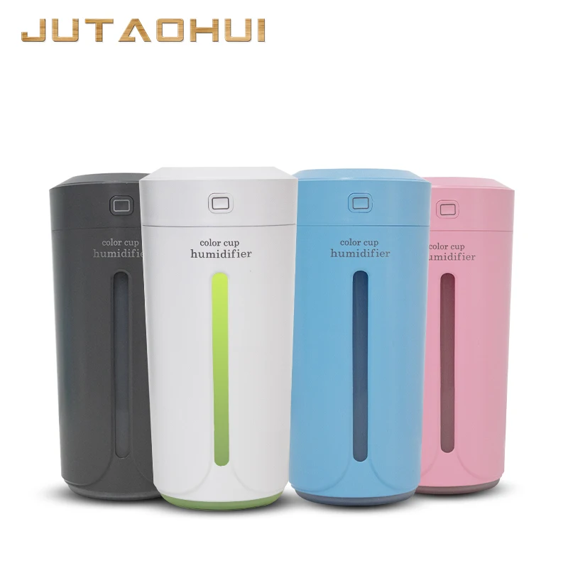 Günstig Ultraschall luftbefeuchter Ätherisches Öl Diffusor Mit 4 Farbe Lichter Elektrische Aromatherapie USB Luftbefeuchter Auto Aroma Diffusor