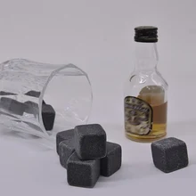 9 шт. гранитные ледяные камни портативные кубики льда многоразовые Виски камни Чиллеры Виски камни винные Напитки Охладитель