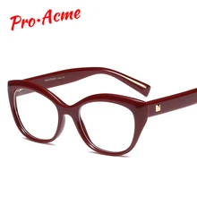 Pro Acme модная оправа для очков в стиле кошачьи глаза для женщин женские оптические очки чистые прозрачные очки компьютерные очки PC1287