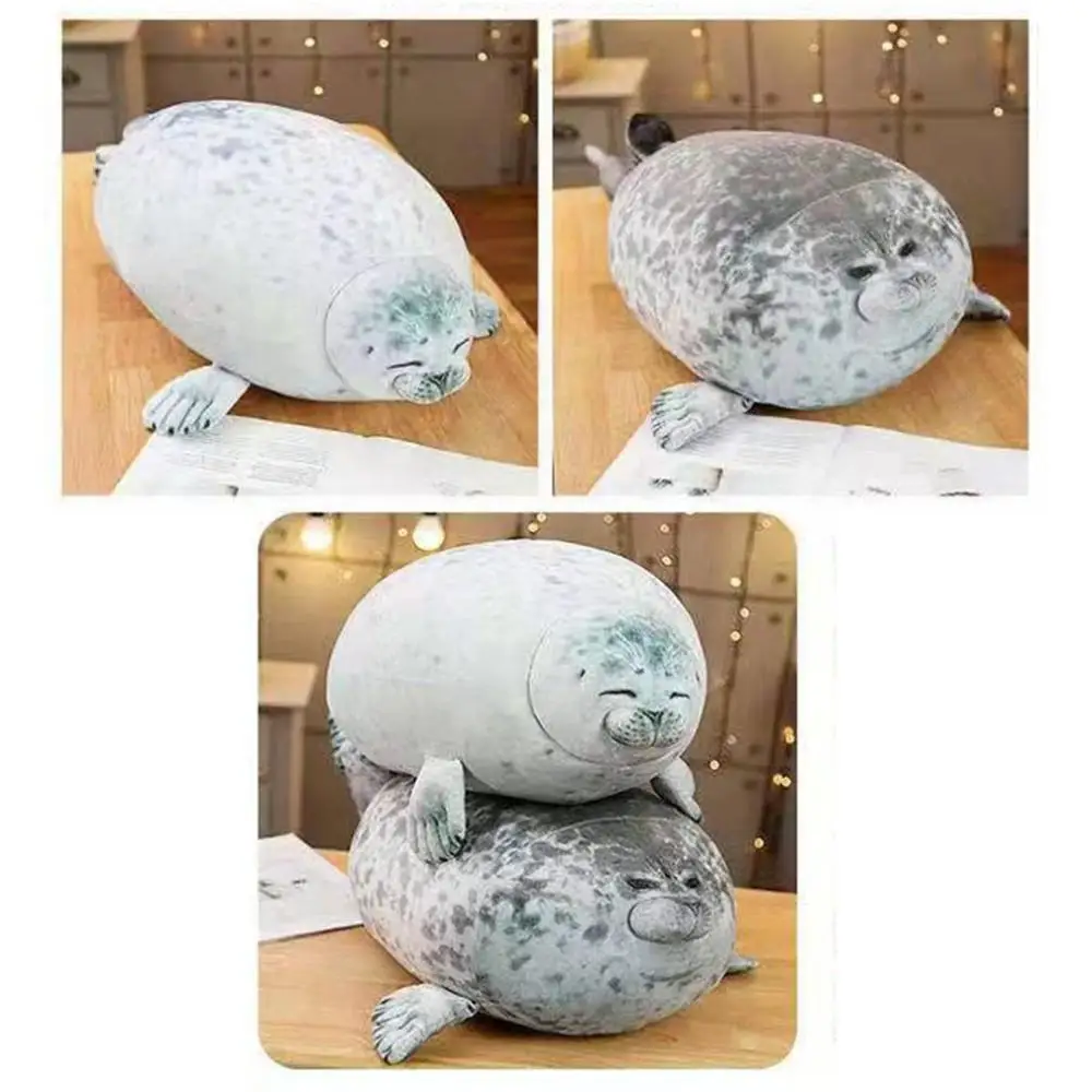 

1pc soft 30-60cm Soft Sea Lion Plush Toys Sea World Animal Seal Plush Stuffed Doll Baby Sleeping Pillow Kids Girls Gifts