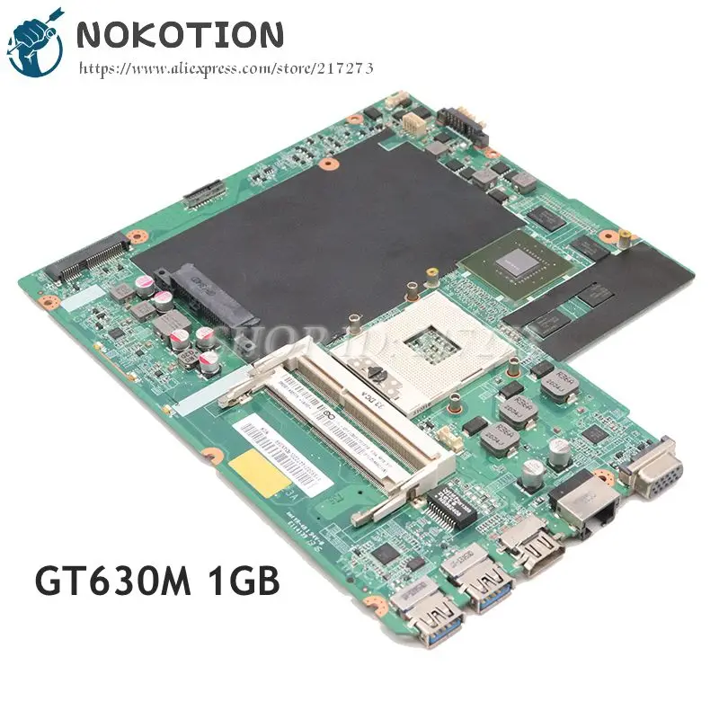 NOKOTION 11S90001736 31LZ3MB01D0 DALZ3AMB8E0 для Lenovo IdeaPad Z580 материнская плата ноутбука HM76 DDR3 GT630M 1 Гб |