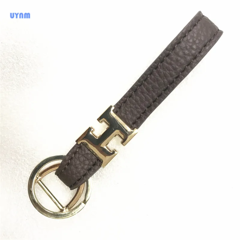 

UYNM Car Keychain Creative H-Key Chain Men's Keychain Letters Women's Pendant Supplies