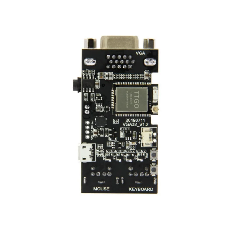 TTGO VGA32 V1.1 PS/2 контроллер мыши и клавиатуры для графической библиотеки игрового двигателя и терминала ANSI/VT