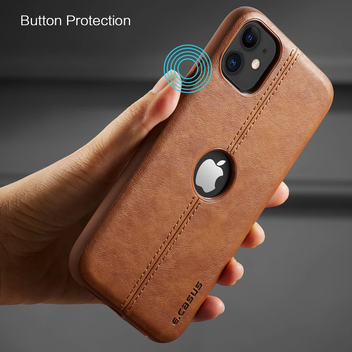 Кожаный чехол YXAYN для iPhone 12 Mini 11 Max XR XS MAX 8 7 Plus противоударный чехол|Бамперы| |