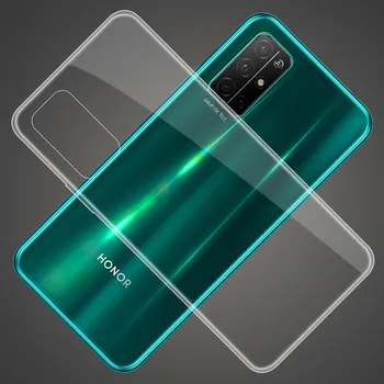 

100pcs Soft TPU Gel Case 0.3mm Silicone Rubber Ultra Clear Cover For Huawei Honor 30 Pro 30S 20 20S V30 X10 9X Play 3 3E 4T 9A