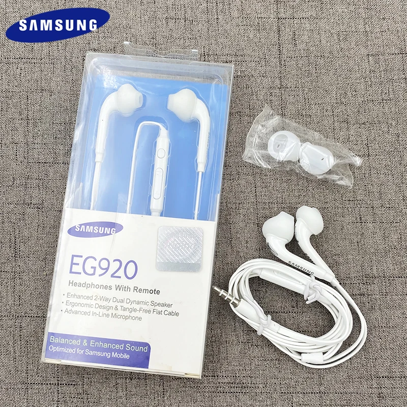 Оригинальные Samsung EO-EG920 наушники 3 5 мм наушники-вкладыши S6 S7 с микропроводным