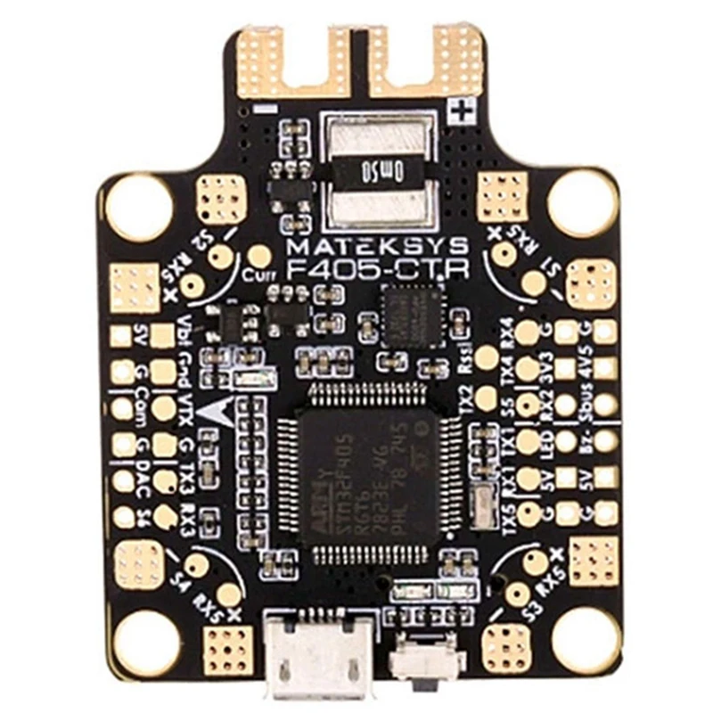BetaFlight F405-CTR Контроллер полета встроенный PDB OSD 5 V/2A BEC ток Сенсор для дрона с дистанционным управлением