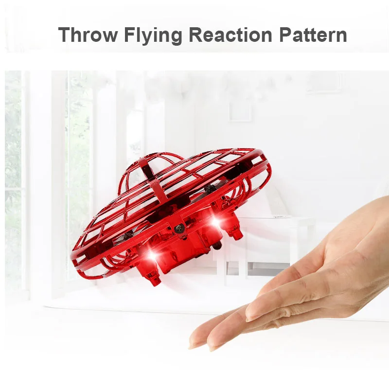 Hand Sensing Flying UFO Ball LED Mini Helicopter Infrared Induction Suspension RC Aircraft Small RC Drone Children Toys Gift Hand Sensing Flying UFO Ball LED Mini Helicopter Infrared Induction Suspension RC Aircraft Small RC Drone Children Toys Gift