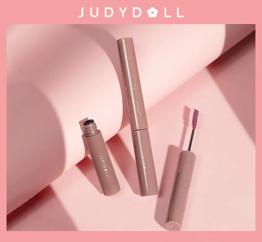 Judydoll Small Steel Tube Lash Lengthening Curling Thick Mascara Natural  Quick Dry Waterproof Non-smudg Eye Makeup