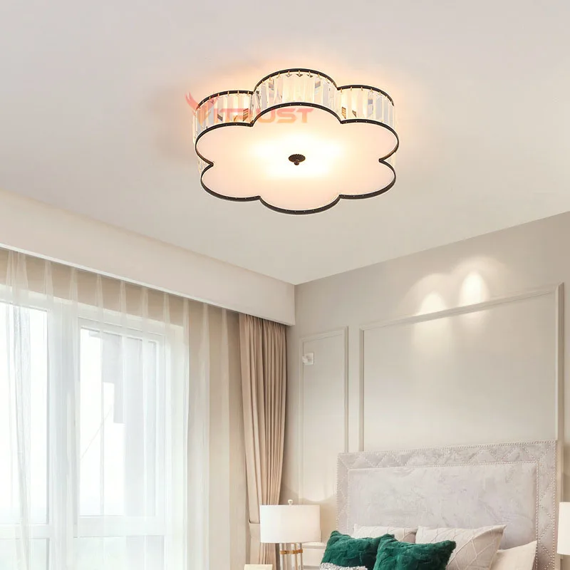 Хрустальный потолочный светильник s современные лампы led plafondlamp luminaria de led plafon Plafonnier светодиодный современный потолочный светильник