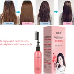 Hair Straightener Cream Natural Straight Hair Relaxer Cream for Woman Straightening Hair Smoothing Shiny Cold