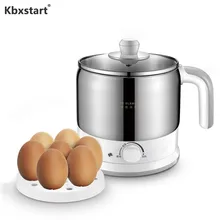 Kbxstart многофункциональная электрическая Плита Сталь мини горшок Кухня мульти Плита Нержавеющая сталь риса Плита готовить Лапша 220V