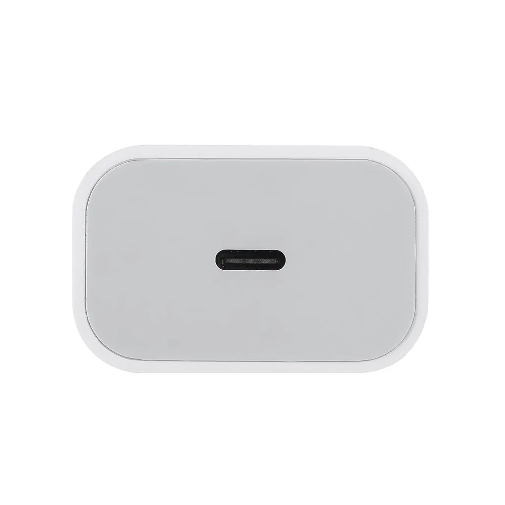 Прямая поставка 18 Вт Зарядное устройство USB-C адаптер питания с кабелем типа C быстрое зарядное устройство для iPhone 11 Pro новейшая мода Лидер продаж