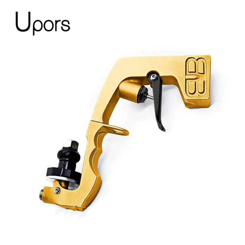 

UPORS Aluminum Alloy Champagne Gun Luxury Golden Wine Bottle Pourer Metal Wine Dispenser Shooting Pourer for Wedding Party Bar