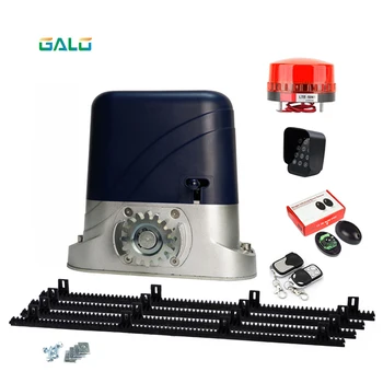 

GALO heavy duty 1400lbs 600kg electric sliding gate motor/automatic gate opener engine move wheeled Gate with 4m Nylon racks