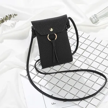 

Woman Cross-body Messenger case 2020 New Mini Fashion Shoulder Bag Mobile Phone Pouch Case Small Bag Handbag Purse Wallet #0714