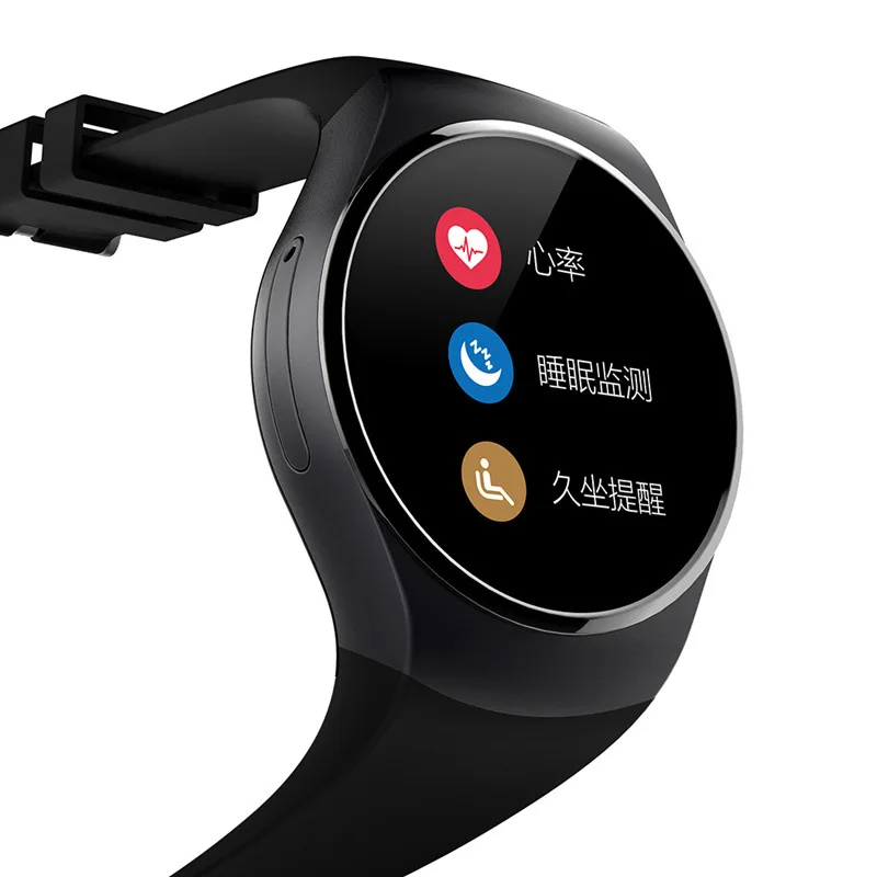 

KW18 Smart Watch Full Circle High-definition IPS Screen-Card Instert Heart Rate Android IOS Universal Smart Bluetooth Watch