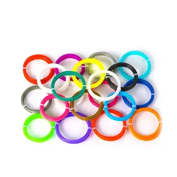 

100% Brand New High Quality 5M 20 Colors 3D Printing Drawing Pen ABS Filament 1.75mm Plastic Printer Tool safety No Pollution