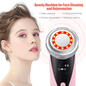 

5 Mode Microcurrent Facial Neck Massager Face LED Photon Therapy Skin Rejuvenation Device Lifting Massager Skin Beauty Care Tool