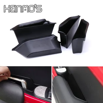 

Car Decal Styling Accessories Inner Side Front Door Armrest Handle Storage Box Tray Holder For Mini Cooper JCW F55 Accessories