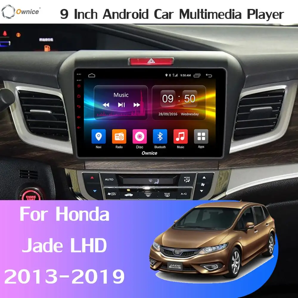 Perfect 360° Panoramic Android 9.0 4G+64G GPS Radio CarPlay SPDIF DSP Car Multimedia Player for Honda Jade 2014 2015 2016 217 2018 2019 1