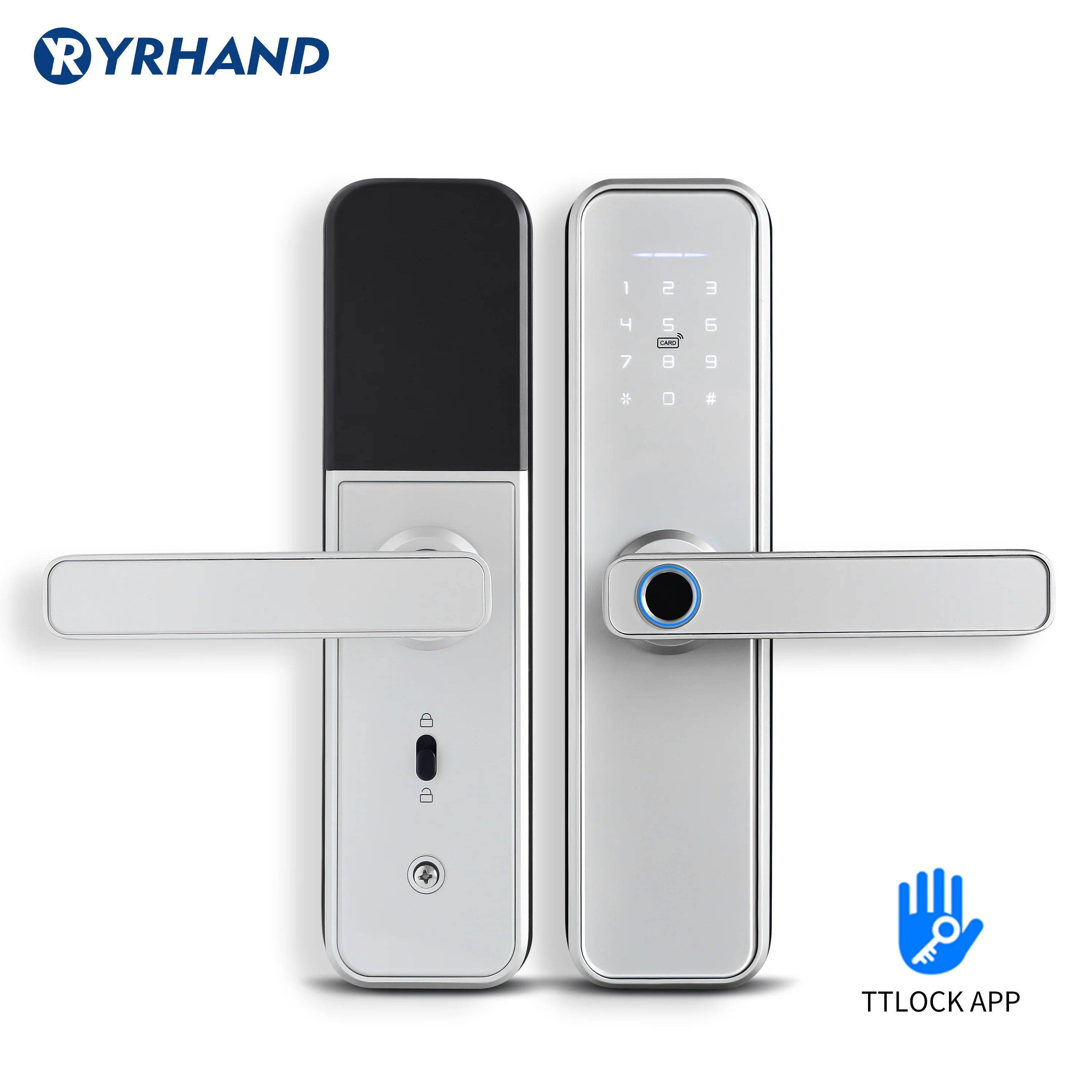 TT Блокировка app WiFi умный дверной замок с отпечатком пальца электронный умное