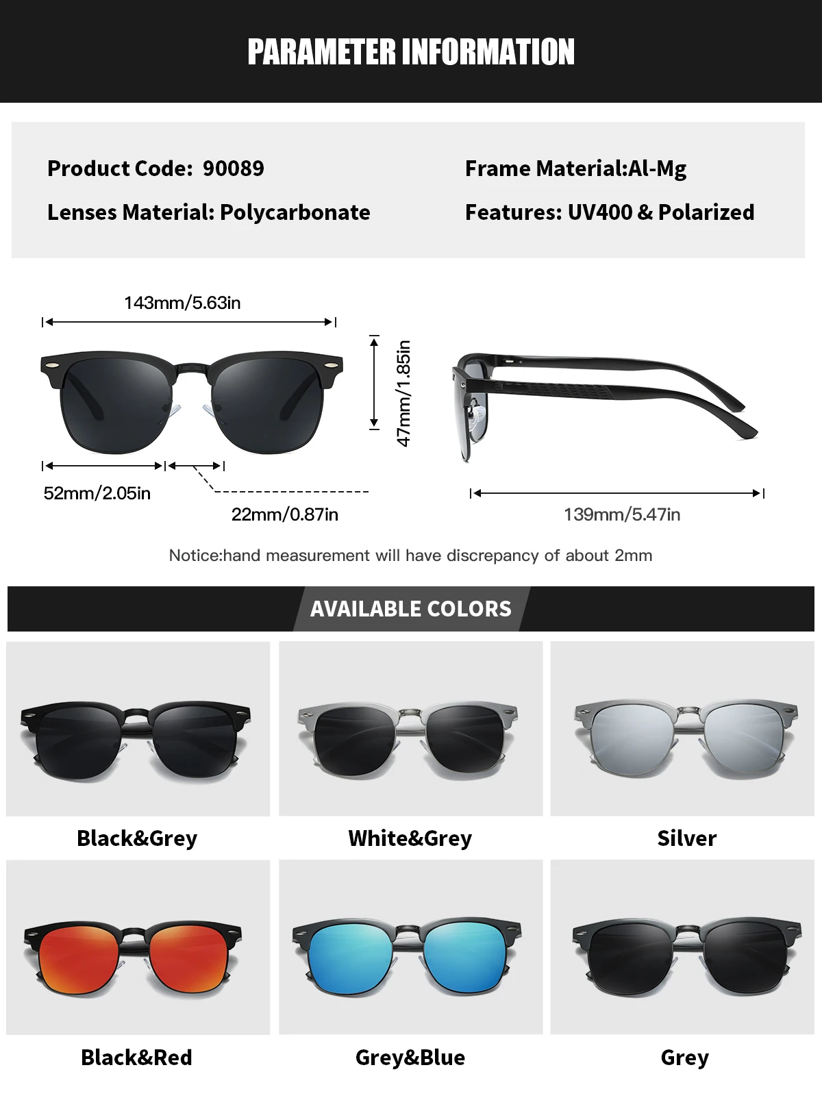 RoyalHot поляризационные солнцезащитные очки для мужчин и женщин из алюминия и магния полурамки для вождения солнцезащитные очки оттенки Oculos
