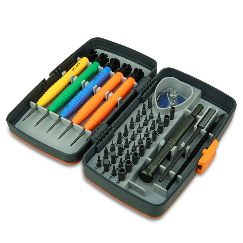 

High Quality 45 in 1 Precision Screwdriver Set for Mobile phone Iphone Ipad Android Products Repair tool kits DIY phone tools