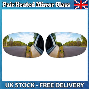 

MagicKit Left Right White Heated Rearview Wing Mirror Glass For BMW E82 E88 E90 E91 E92 E93 LCI Facelift 51167252893 51167252894