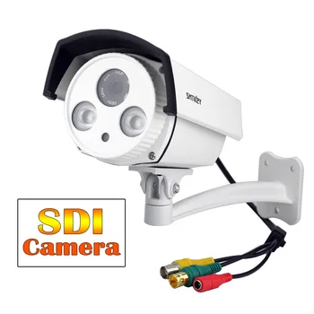 

1080P HD SDI CCTV Security Camera 2MP Night Vision ourdoor waterproof I array LED SDI Camera for SDI DVR