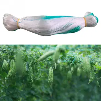 

100 Meters Garden Fence Nylon Net Plants Climbing Nets Fruit Trellis Vegetable Growth Climbing Frame Garden Fence Vine