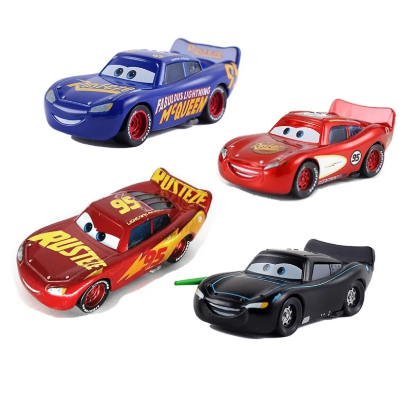 Disney Pixar Racing 2 3 3 Oro trueno McQueen 3 generación McQueen azul 1:55 de aleación de coche · tormenta Ramírez de cumpleaños de los niños Chri