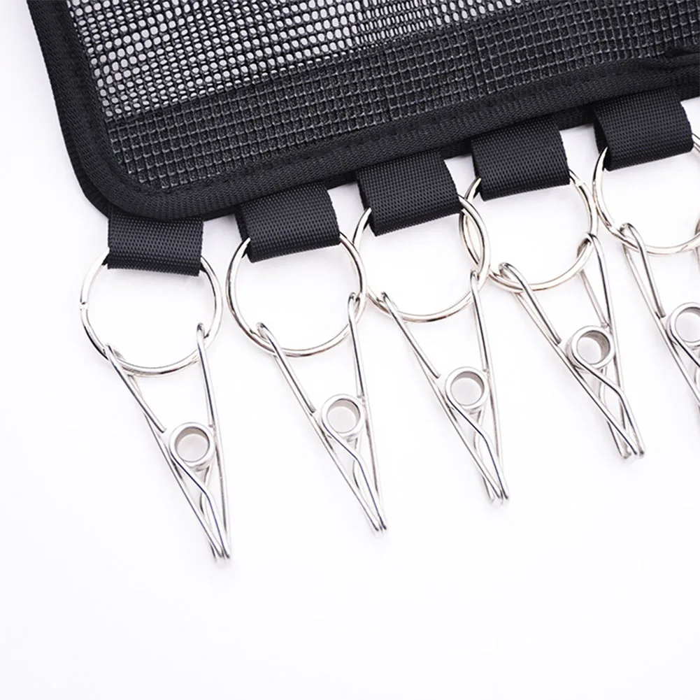 Portable Organizer Foldable Home Closet Hanger Storage Travel Multifunction Self-adhesive Clip Cap Rack Space Saving Back Door