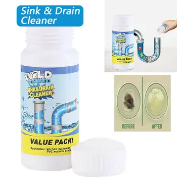 

Non Caustic Odorless Sink & Drain Cleaner Kitchen Tools Pipe Cleaners Drain Cleaner High Efficiency-Clog Remover Toilet Cleaner