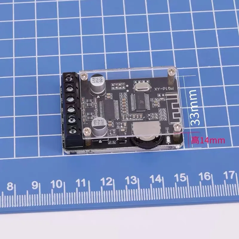 20 Вт* 2 цифровой аудио Bluetooth 5,0 стерео усилитель с Чехол DC12-24V двухканальный маленький стерео усилитель