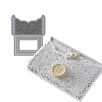 

CH New Arrival Envelope Metal Cutting Dies Stencils for Scrapbooking/photo Album stamps Decorative Embossing DIY Cards