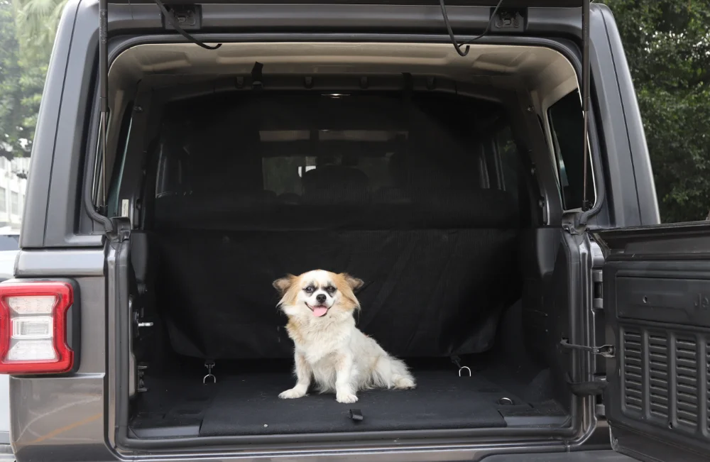 Для Jeep Wrangler JL Автомобильный багажник изоляция сети домашних животных заборы покрытие ПВХ материал сетка препятствия аксессуары