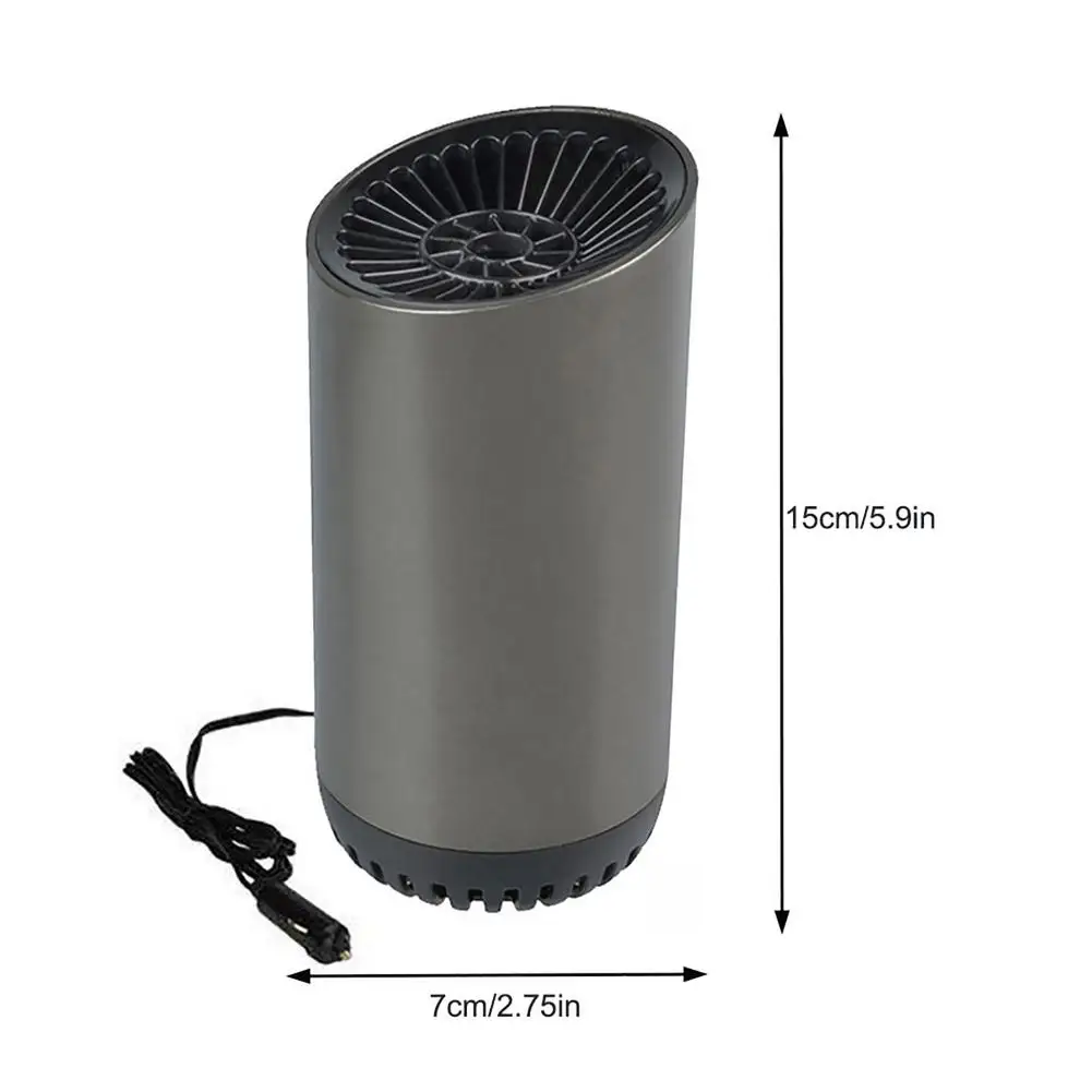 12V Car Heater 150W Cup Shape Heater Fast Heating Fan Portable Adjustable Windshield Defogging Defroster For Car Accessories_voghion.com