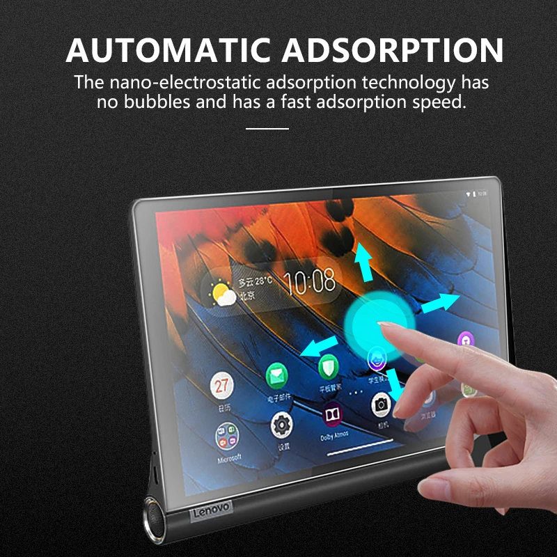 2 шт./лот закаленное стекло для Lenovo Yoga Tab 5 защитная пленка 10 1 2019|Защитные экраны