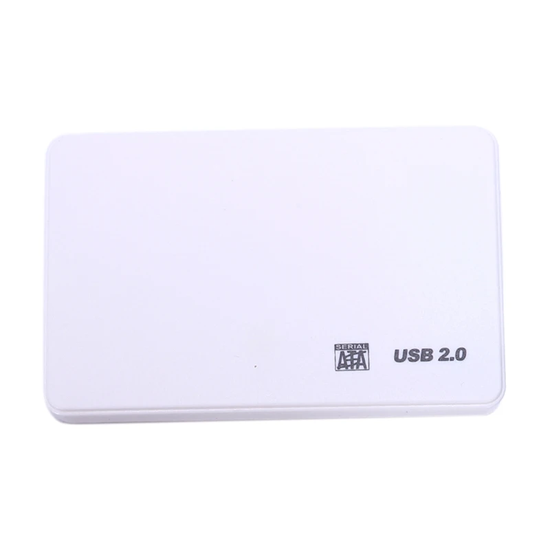 

SATA USB 2.0 SATA 2.5" HD HDD HARD DISK DRIVE ENCLOSURE EXTERNAL CASE BOX white