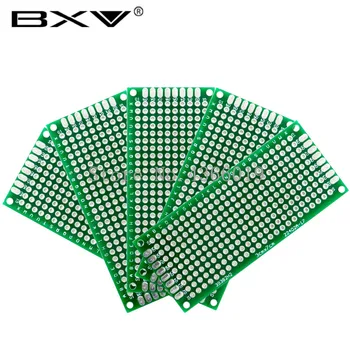 

3*7 3*7cm PCB 3x7 3x7cm PCB Double Side Prototype PCB diy Universal Printed Circuit Board Green