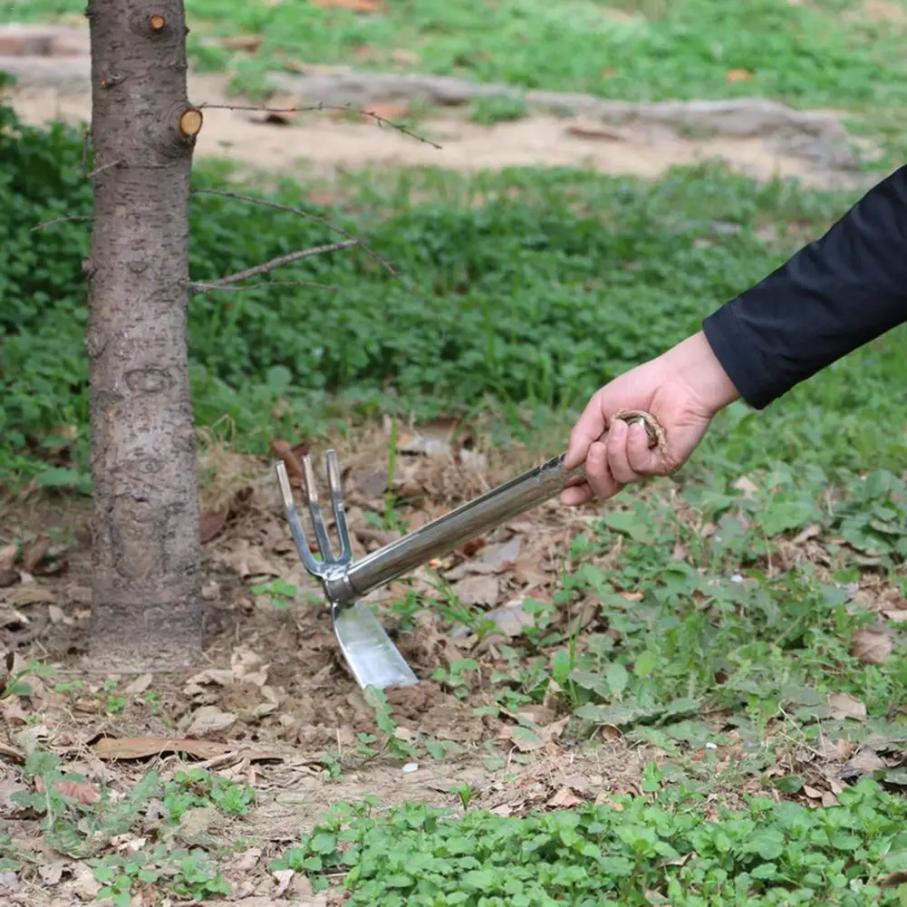 Многоцелевой нержавеющая стальная садовая лопатка для приготовления пищи на воздухе в сельском хозяйстве наконечник копания Дерево инструмент для рыхления оборудование