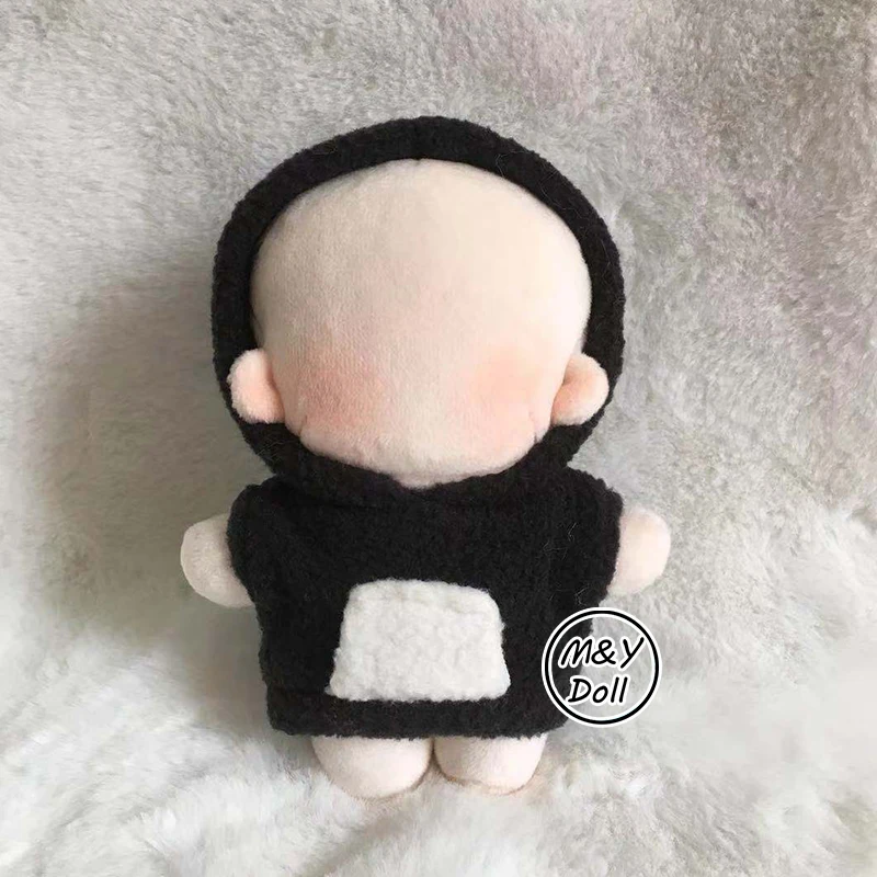 

10 см Кукла BJD Детская кукла комплект одежды черные толстовки Idol Lisa Baekhyun ChanYeol Sehun Chen D.O. Аксессуары для кукол подарок на день рождения