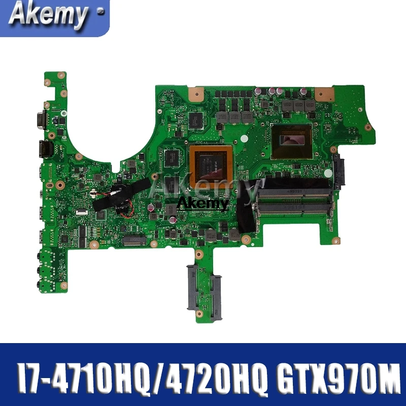 buy Amazoon ROG G751JT Laptop motherboard for ASUS G751JT G751JY G751JL G751J G751 Test original mainboard I7 4710HQ 4720HQ GTX970M