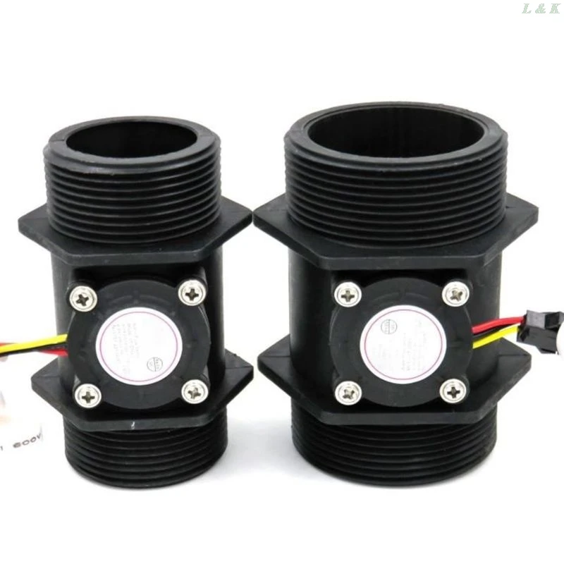 DN40 DN50 Water Flow Sensor Hall Flowmeter Meter Counter Instrument Measurement U50A