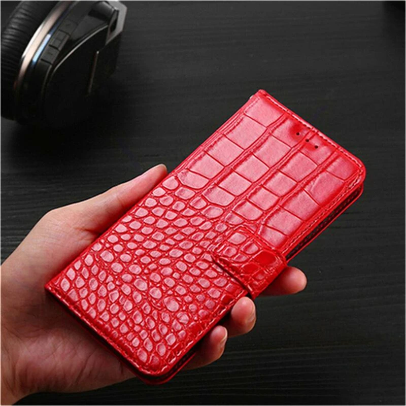 Case For Samsung J5 Prime SM-G570F G570 G570F Galaxy j5 prime Case flip Crocodile texture Leather Wallet Card Holder Book case