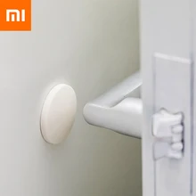 Силиконовая Противоударная накладка Mijia Xiaomi, прочный клейкий бампер на дверную ручку, с присоской для холодильника, Mi, для дома Силиконовая Противоударная накладка Mijia Xiaomi, прочный клейкий бампер на дверную ручку, с присоской для холодильника, Mi, для дома