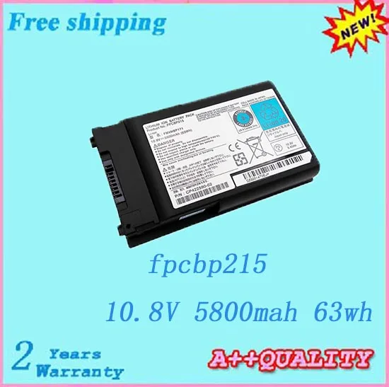 10 8 V 5800 мА/ч оригинальный ноутбук аккумулятор для Fujitsu FPCBP215 LifeBook T1010 TH700 T730 T73