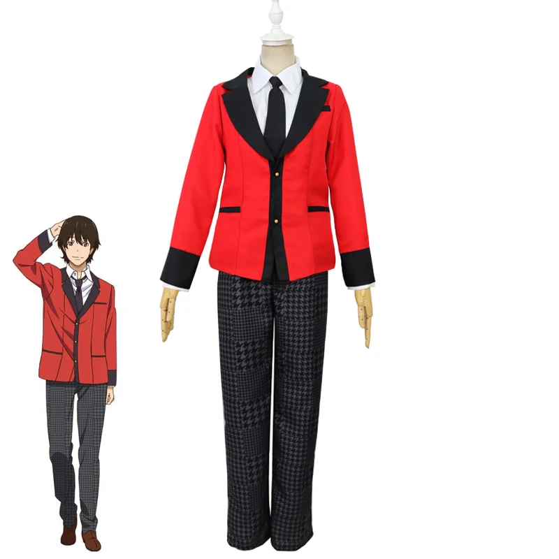 

Anime Kakegurui Jabami Yumeko Cosplay Costume Student Uniform Set Halloween Carnival Party Funny Clothes For Adults