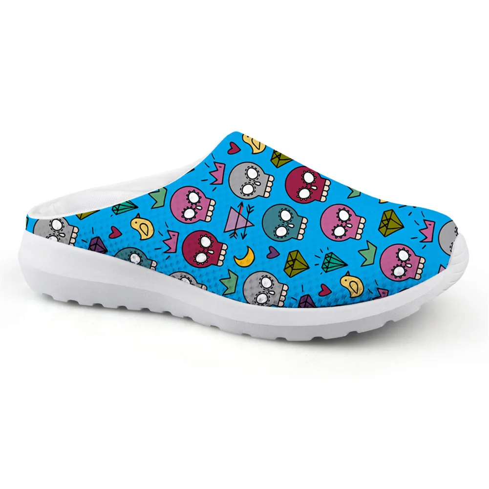 

2019 New Style Semi-Closed-toe Hole Slippers Casual Loafers Slippers Outer Wear